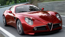Alfa Romeo 8C Alloy Wheels and Tyre Packages.